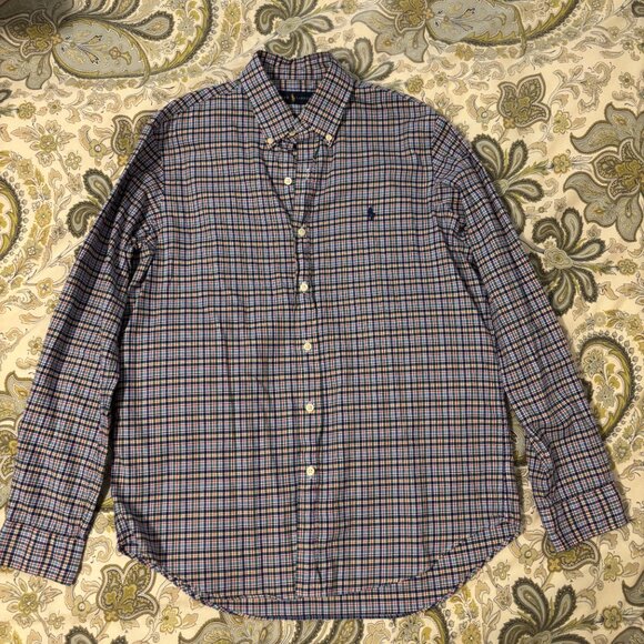 Men's Ralph Lauren Button Down Shirt M - Picture 1 of 4